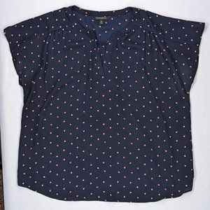 Banana Republic patterned top. Size X-Large XL